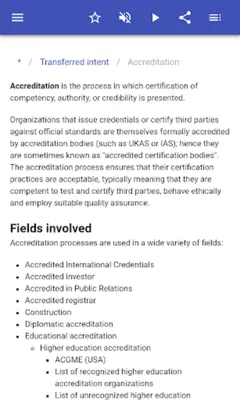 Legal terms android App screenshot 9