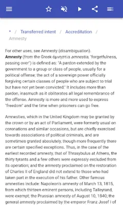 Legal terms android App screenshot 8